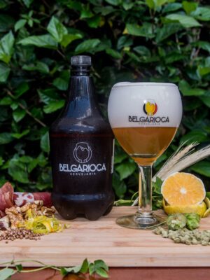 Growler Cerveja Caribelga - Belgian Tripel Ale
